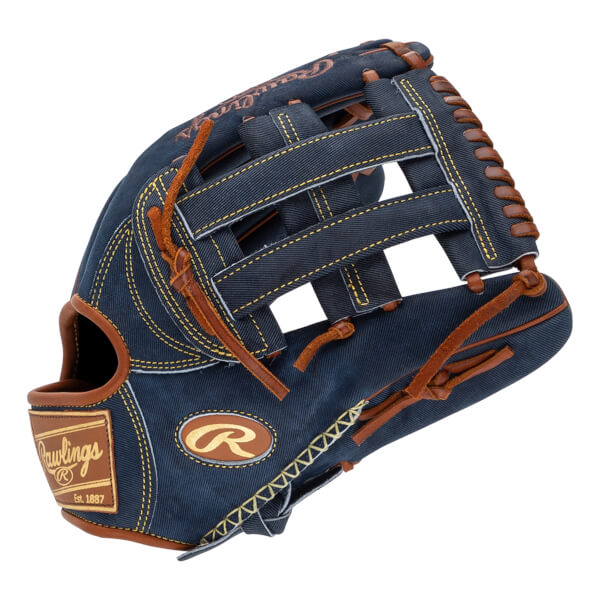 Rawlings Pro Label Denim Heart of the Hide 12.75" Baseball Glove PRO3039-6D