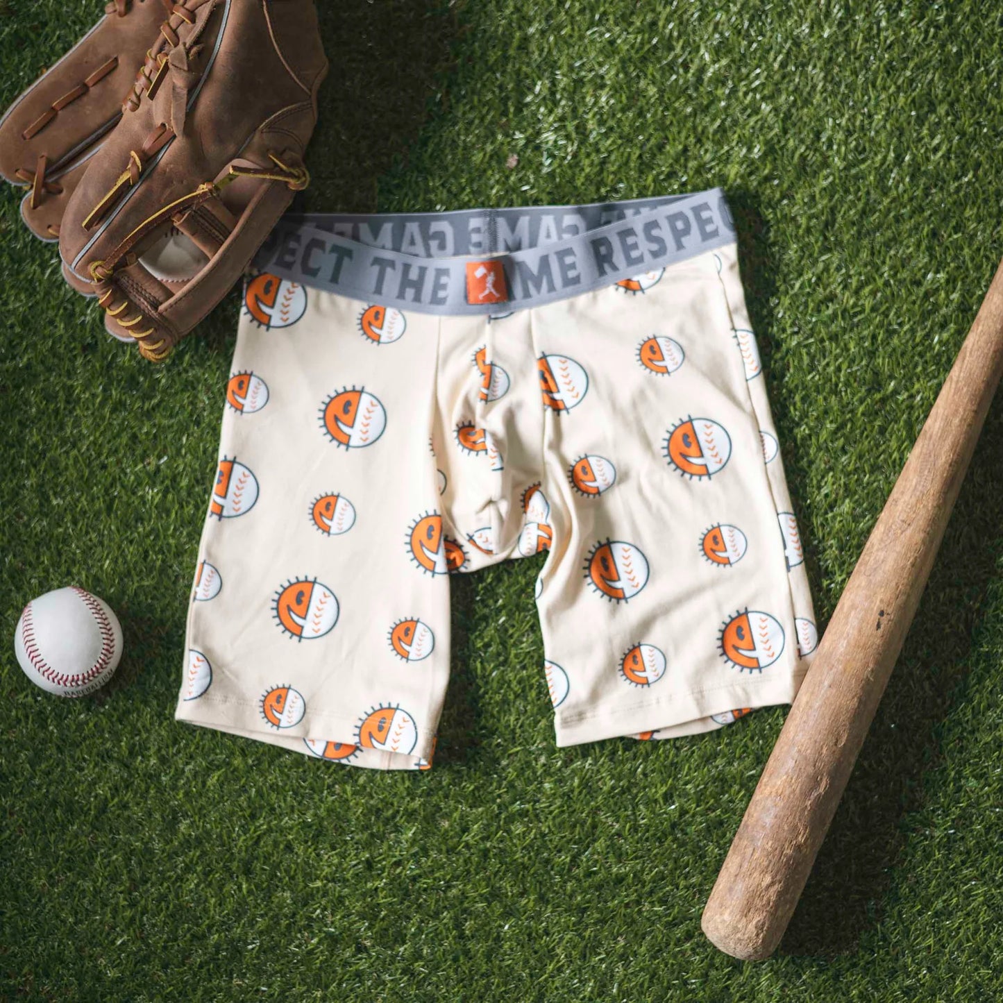 Baseballism - Sunny Days and Double Plays Boxer Briefs