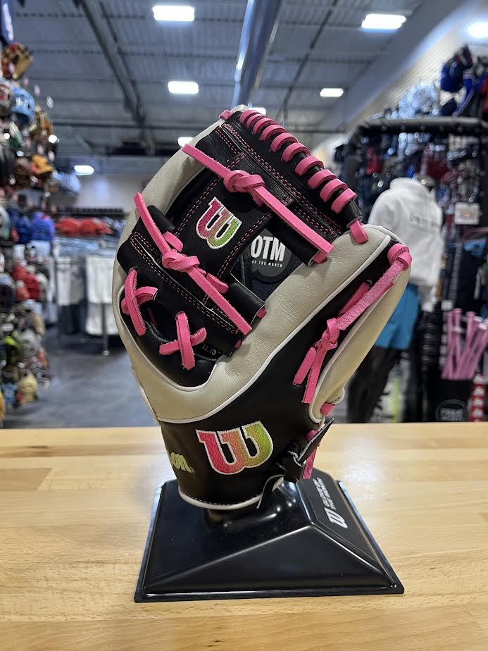 Wilson A2K 2024 June GOTM 1724 Grey/Black 11.75" Baseball Glove: WBW1022571175