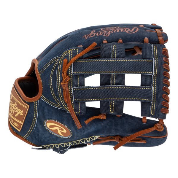 Rawlings Pro Label Denim Heart of the Hide 12.75" Baseball Glove PRO3039-6D