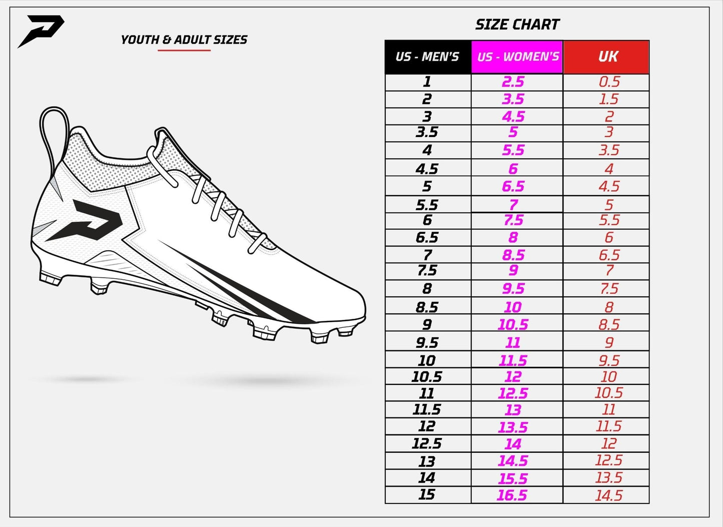 Officially Licensed Joker Cleats — Velocity 2.0 by Phenom Elite