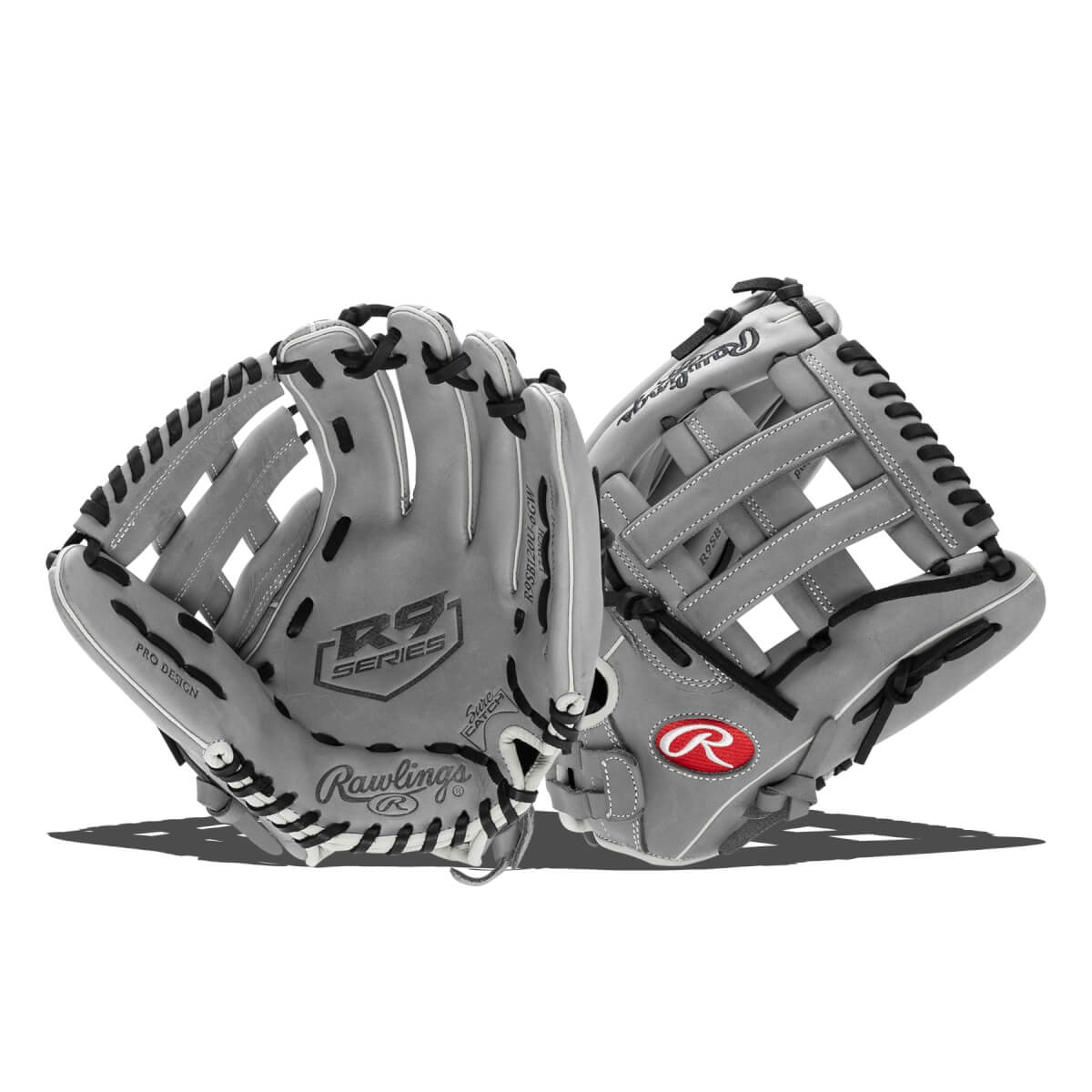 Rawlings R9 ContoUR 12.00" Fastpitch Softball Glove: R9SB120U-6GW