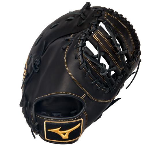 Mizuno GXF50PB4 MVP Prime Black Almond 12.5" Baseball First Base Mitt