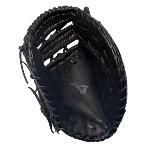 Mizuno GXF50PB4 MVP Prime Black Almond 12.5" Baseball First Base Mitt