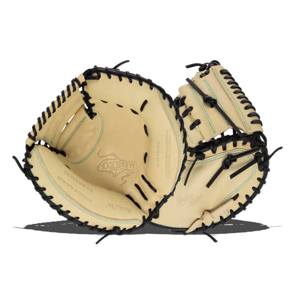 Marucci Oxbow 33.50" Baseball Catcher's Mitt: MFG3OX235C1-CM/BK
