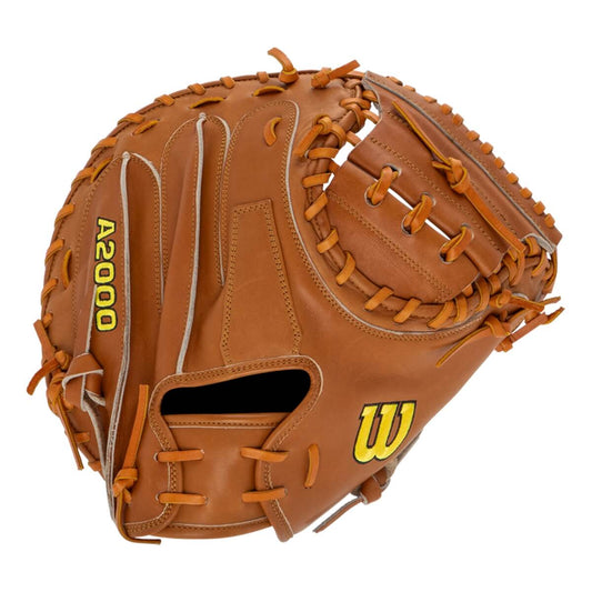 Wilson A2000 M23 Classic Series Saddle Tan 33.50" Baseball Catcher's Mitt: WBW102094