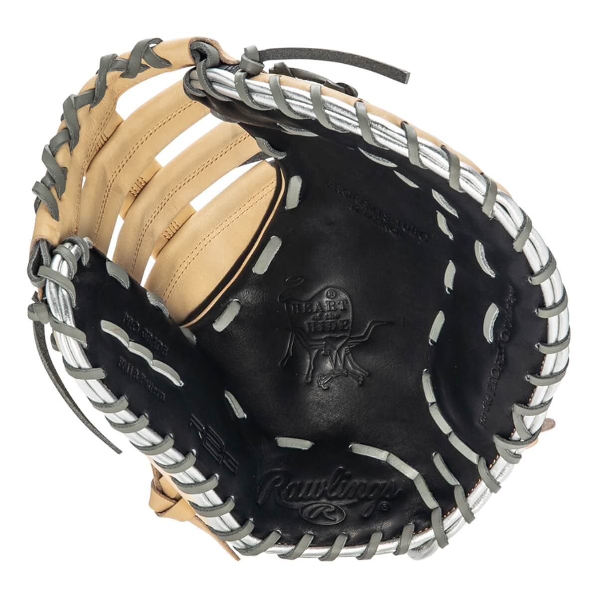 Rawlings Heart of the Hide R2G 12.50" Baseball First Base Mitt: PRORFM18-10BC
