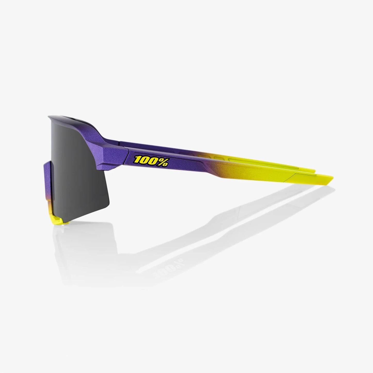 100% S3 Performance Sunglasses - Matte Metallic Digital Brights Smoke Lens