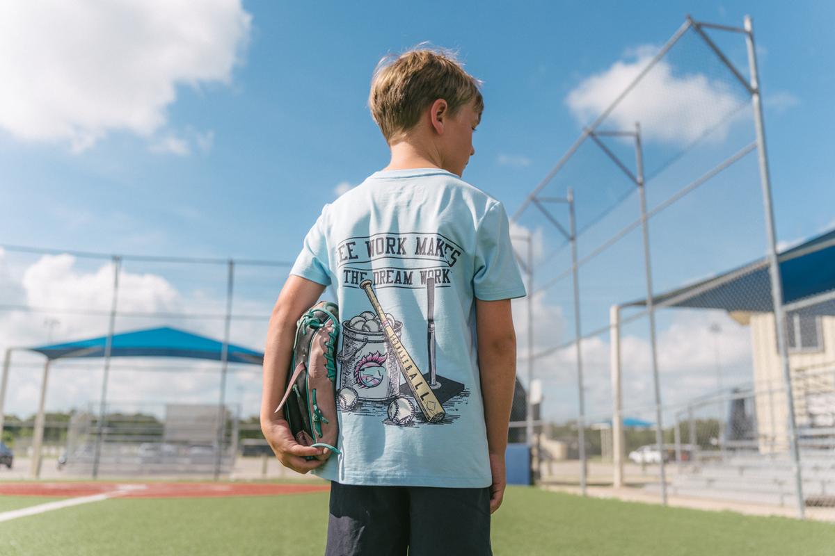 Tee Work Youth Tee - Pale Blue V2