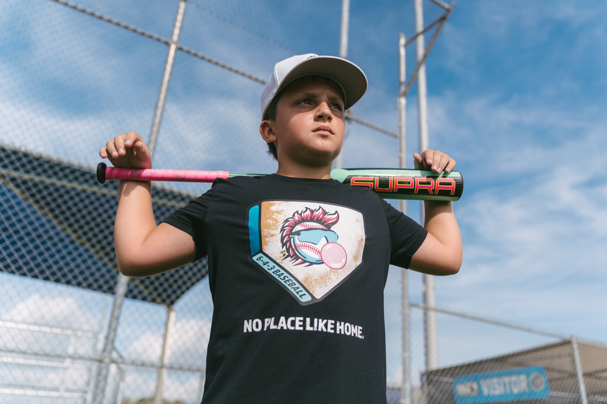 No Place Like Home Youth Tee - White V2