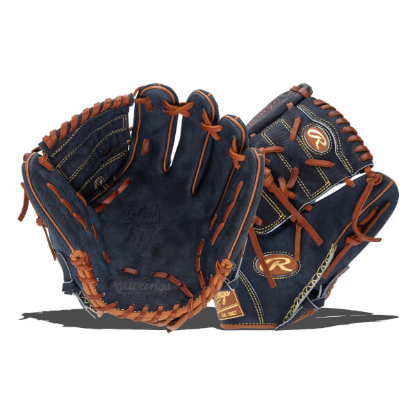 Rawlings Pro Label Denim Heart of the Hide 11.75" Baseball Glove PRO205W-9D