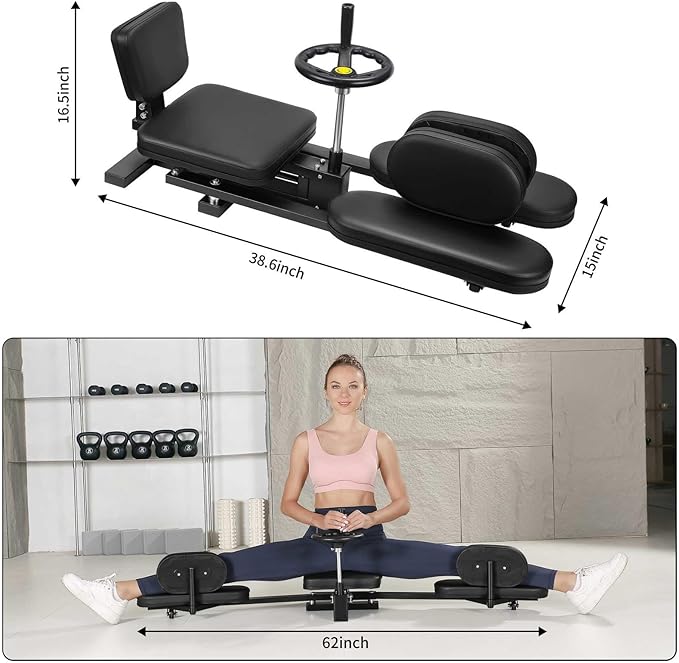 Leg Stretcher, Leg Split Stretcher Machine for Flexibility Kids Adults Splits,Stretch Machine for Home Gym,180 Degrees pro Leg Stretcher Split Machine