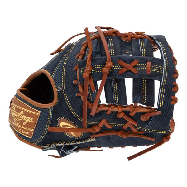 Rawlings Pro Label Denim Heart of the Hide 13.00" Baseball First Base Mitt PRODCTD