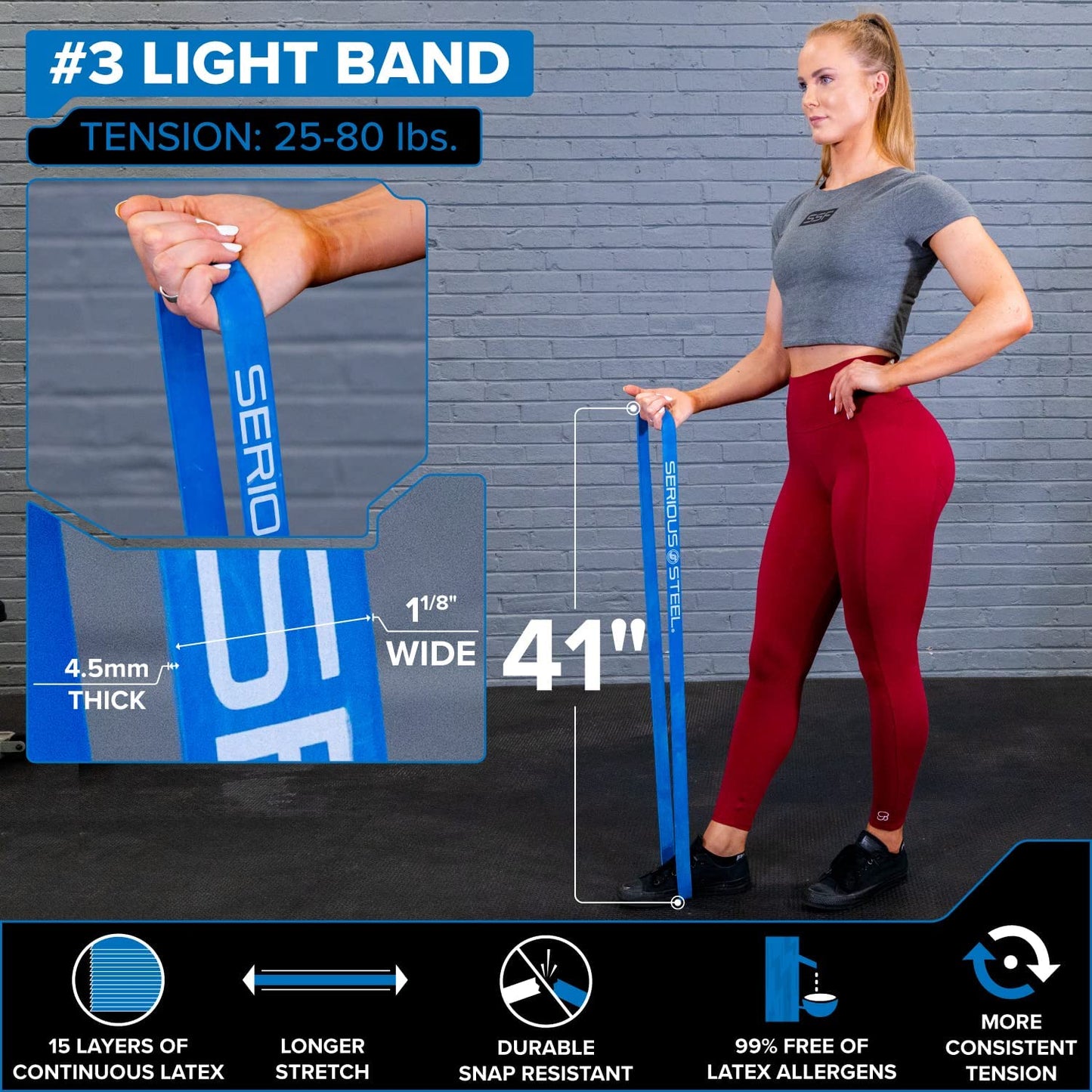 41" Heavy Resistance Band
