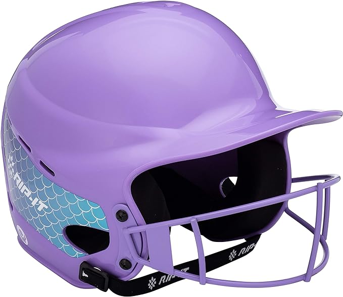 RIP-IT Play Ball Girls' Softball Batting Helmet