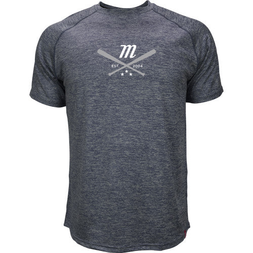 Marucci Crossover Marled Adult Tee: MAMRLTCB
