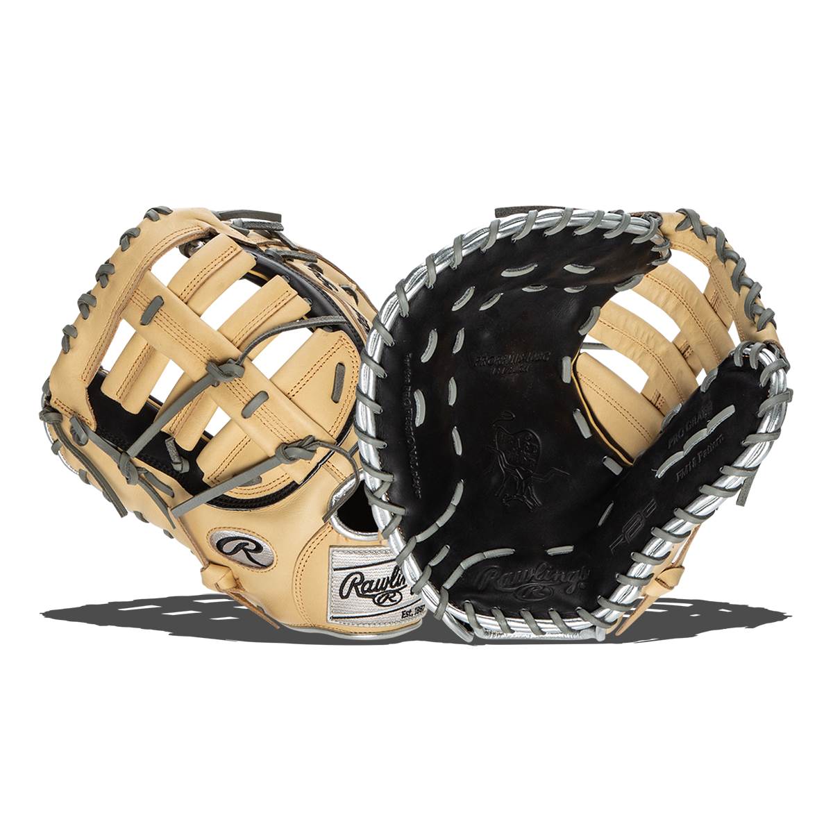 Rawlings Heart of the Hide R2G 12.50" Baseball First Base Mitt: PRORFM18-10BC