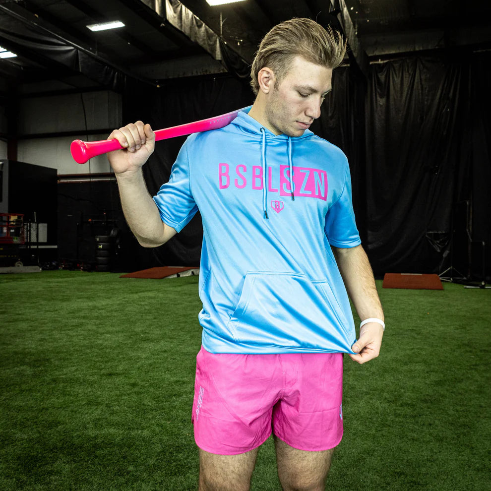 Baseball Lifestyle 101 BSBL-SZN Short Sleeve Hoodie V2