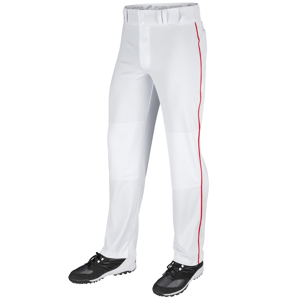 Champro Sports Triple Crown Open Bottom Pant w/ Piping: BP91U