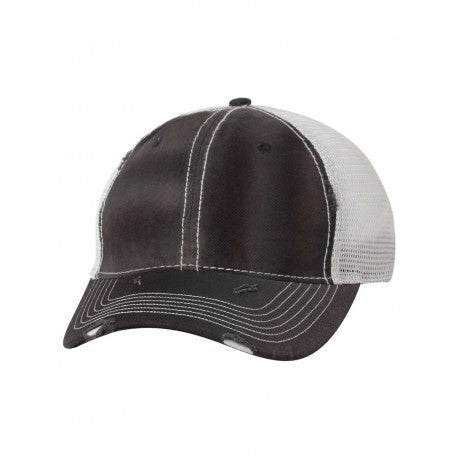 Custom Hat Ladies Sportsman Black Trucker Hat 3150