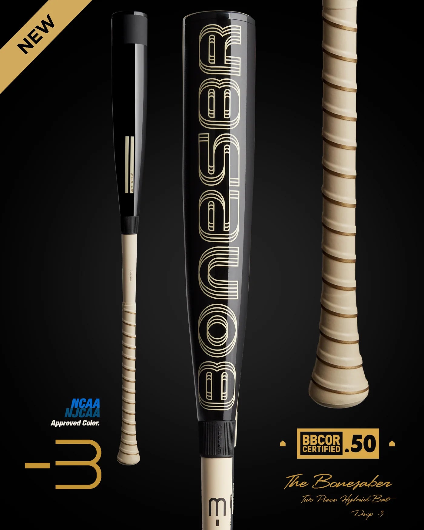 2023 Warstick Bonesaber Hybrid 33/30 Baseball Bat Bbcor 2023 Warstick Bonesaber Hybrid 33/30 Baseball Bat Bbcor