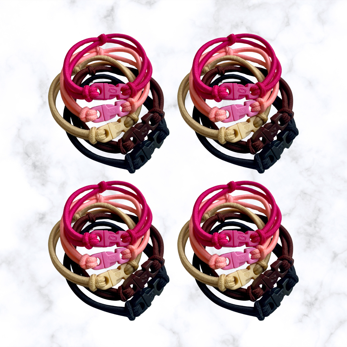 Buckle Hair Tie Elastics – Quick-Release, Snag-Free, Zero Tangles