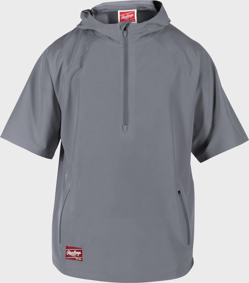 Rawlings ColorSync Short Sleeve Adult Hooded Cage Jacket