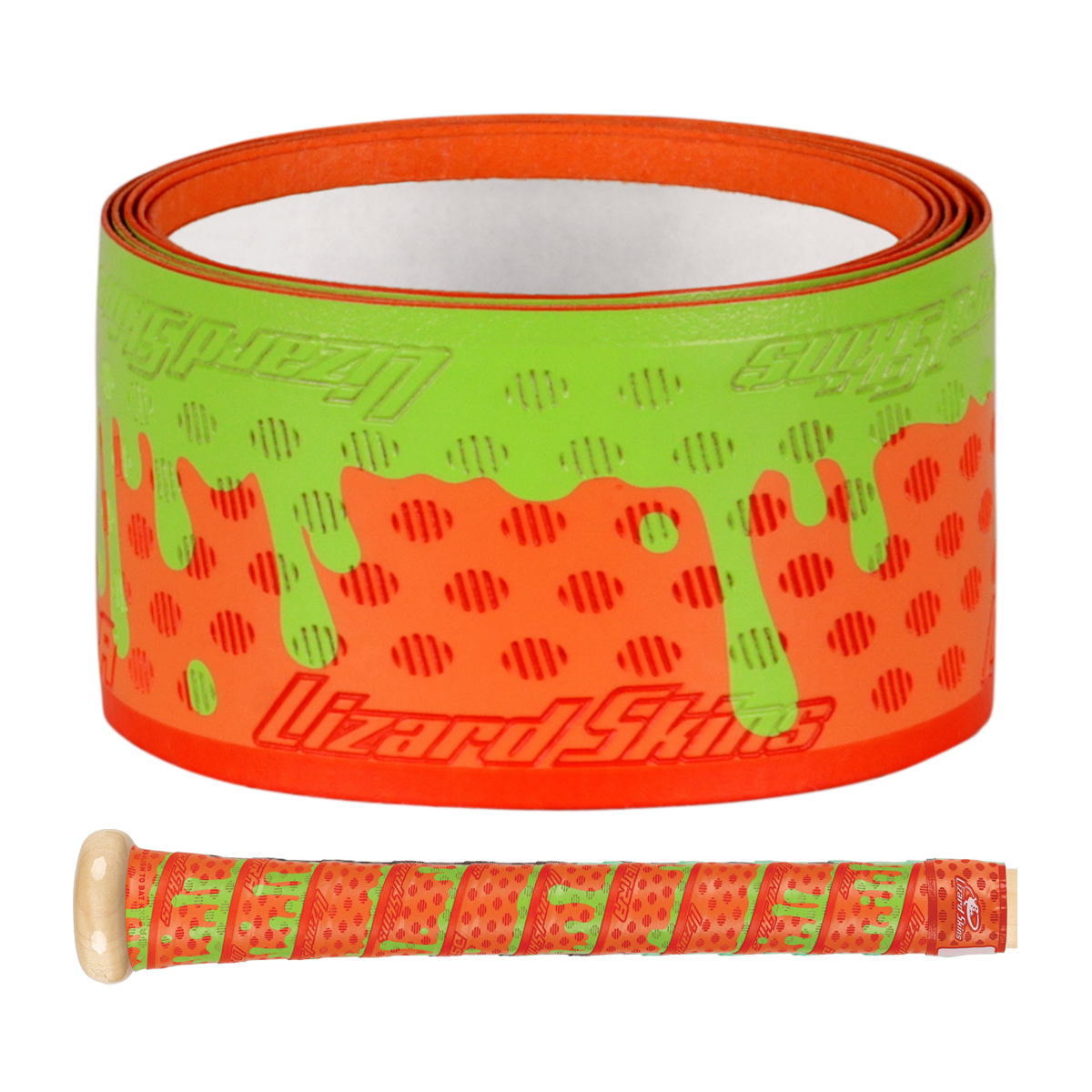 Lizard Skins DSP Ultra Bat Grip - Orange Slime