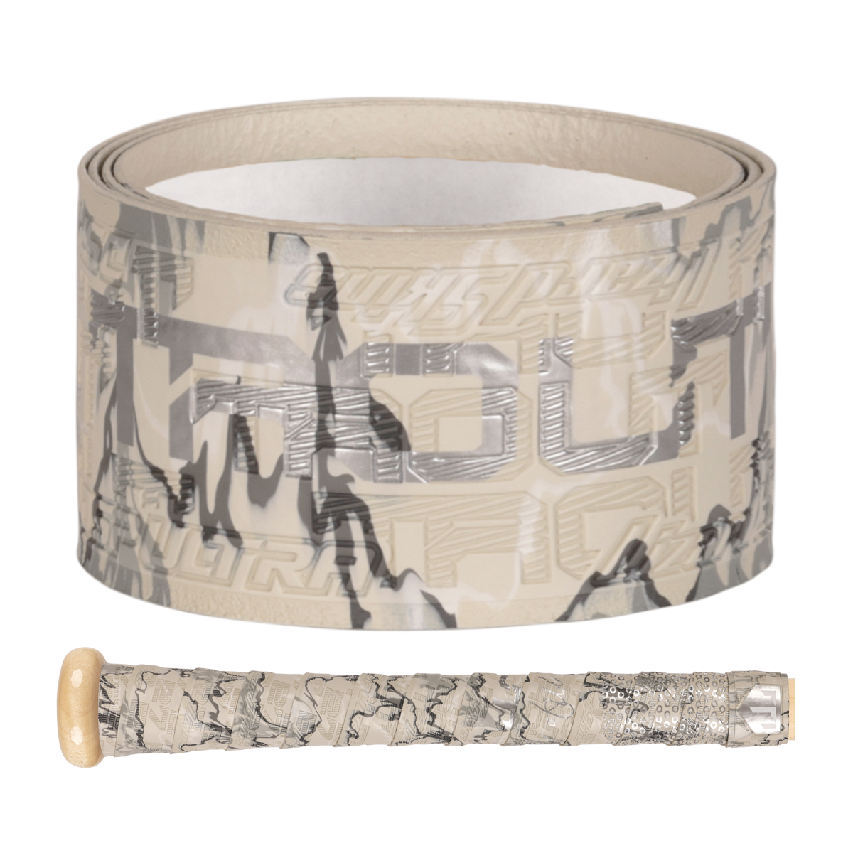 Lizard Skins DSP Ultra Bat Grip Mike Trout Silver DSPUBB1T3