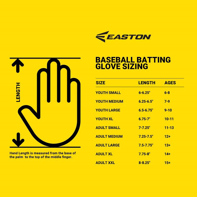 Easton MAV PRO Baseball Adult Batting Gloves