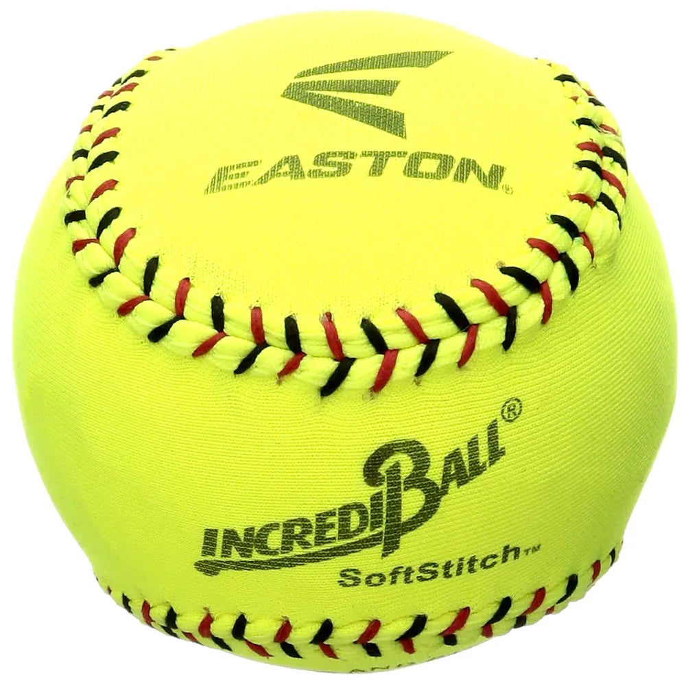 Easton SoftStich IncrediBall 11" Neon Training Softball Single