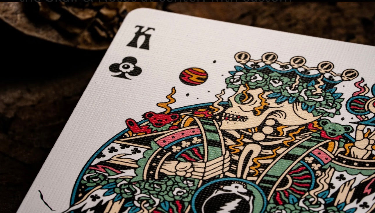 Grateful Dead Drops - Mystic Mushroom- Collector's Edition Pickleball Paddle & Playing Cards (Copy)