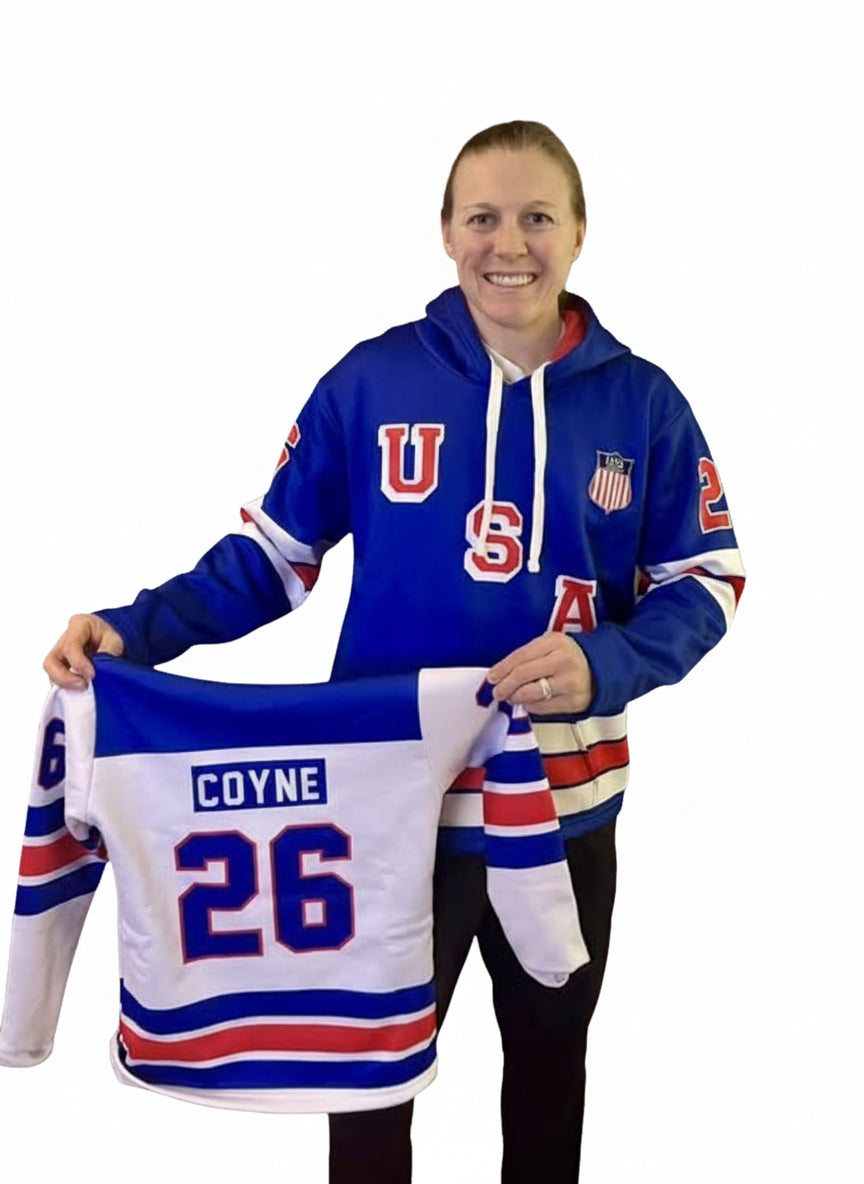 Kendall Coyne USA Hockey White T-Shirt