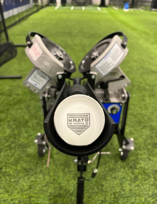 Krato Sports Foam Pitching Machine Baseballs 12pk