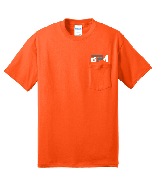 Bieg Plumbing Port & Company Core Blend Pocket Tee