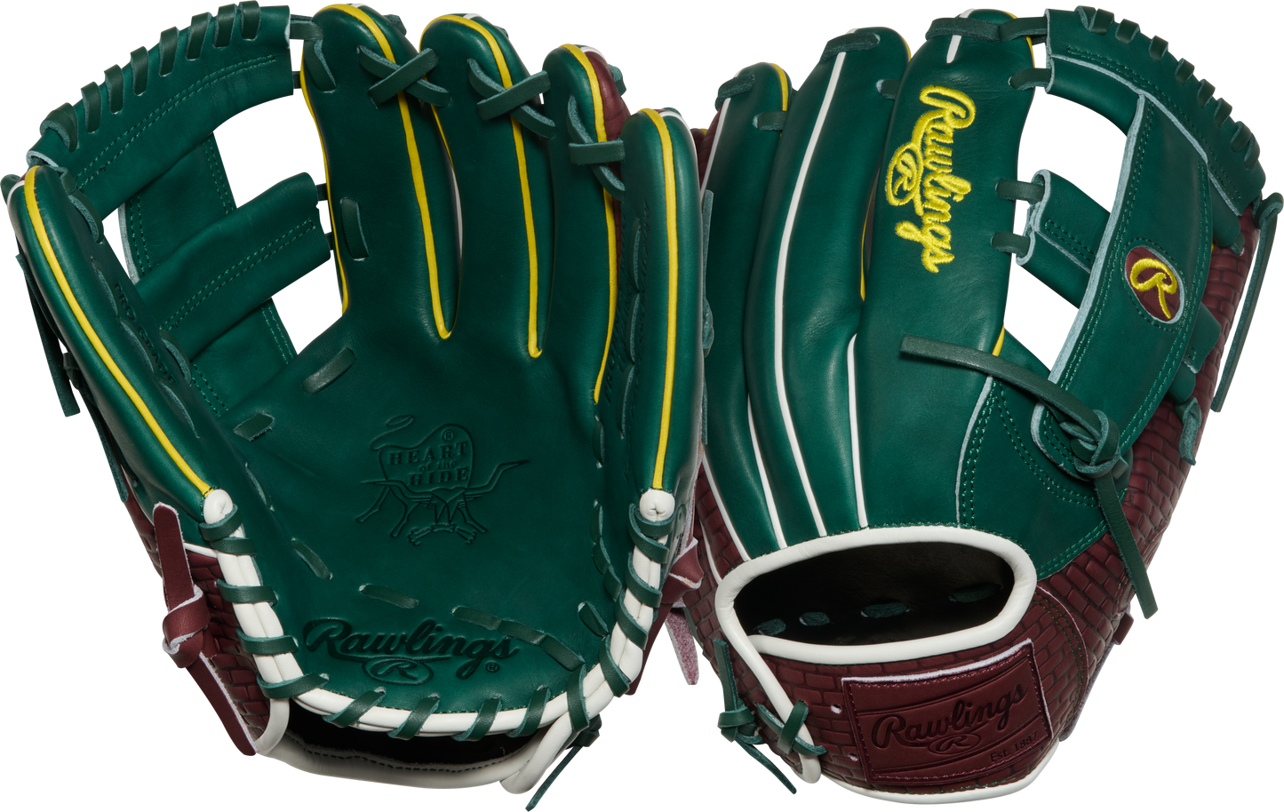 Rawlings 2025 September Gold Glove Club Heart of the Hide 11.75" Baseball Glove: PRORNP5-13DG