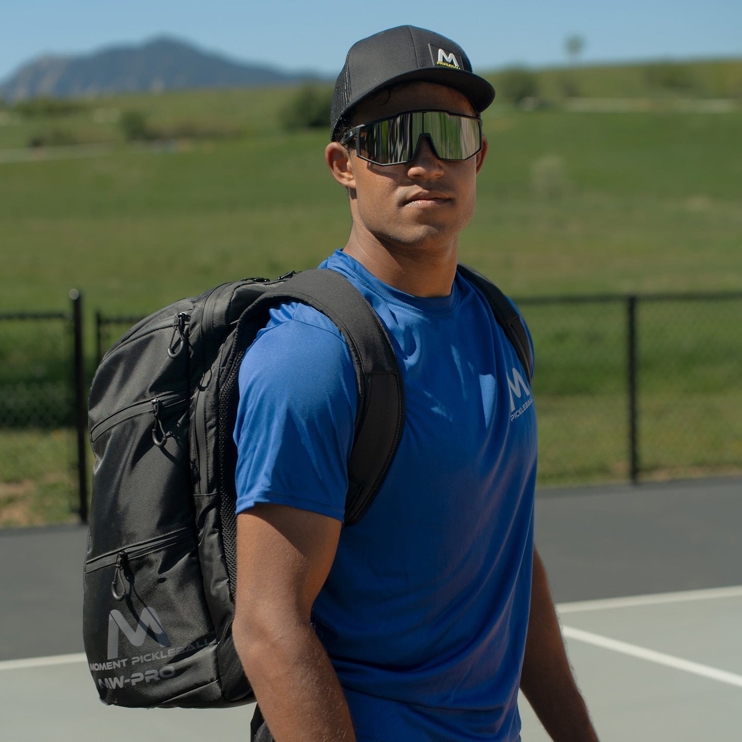 MW-PRO Bag / Travel Bag Black/Silver