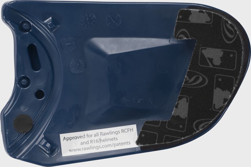 Rawlings REXT R16 and RCFH Helmet Extension Left Handed Batter
