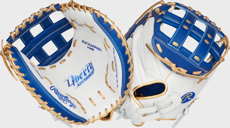 Rawlings Liberty Advanced 34.00" Fastpitch Softball Catchers Mitt RLACM34FPWRG