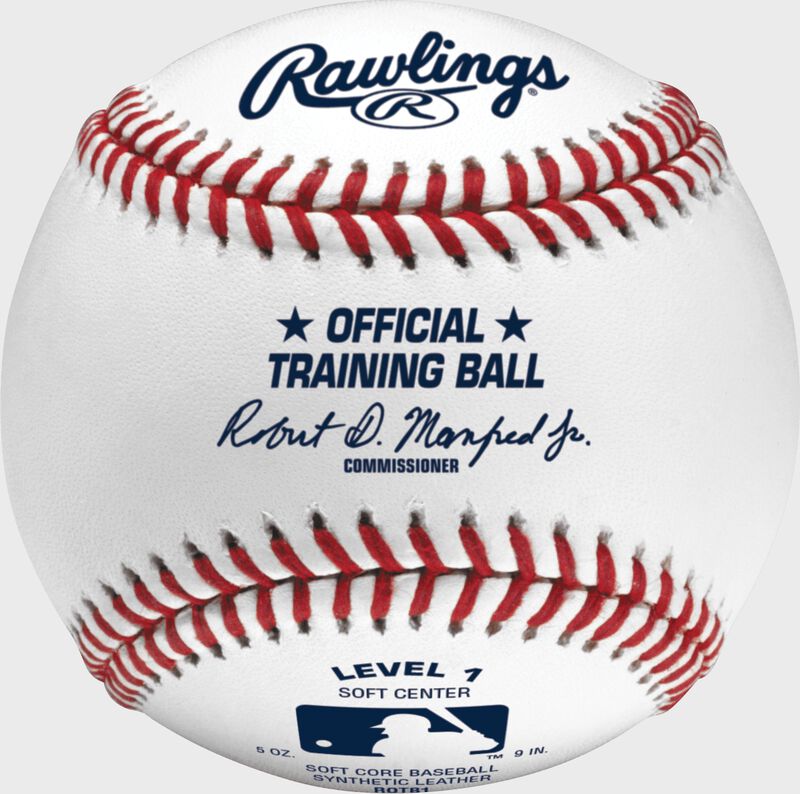 Rawlings Official League Level 1 Training Baseballs ROTB1 Dozen