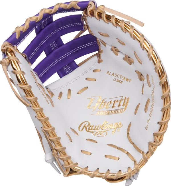 Rawlings Liberty Advanced 13.00" Fastpitch Softball First Base Mitt RLADCTSBWPUG