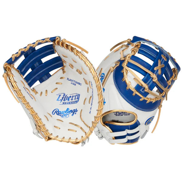 Rawlings Liberty Advanced 13.00" Fastpitch Softball First Base Mitt RLADCTSBWRG