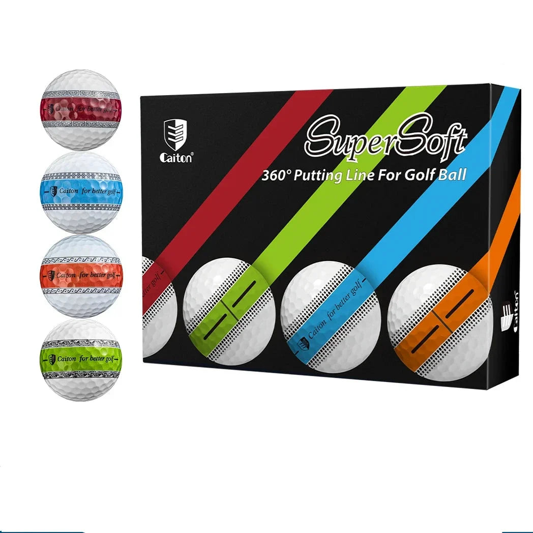 3 Layer PU Golf Balls Accurate & Stable Putts