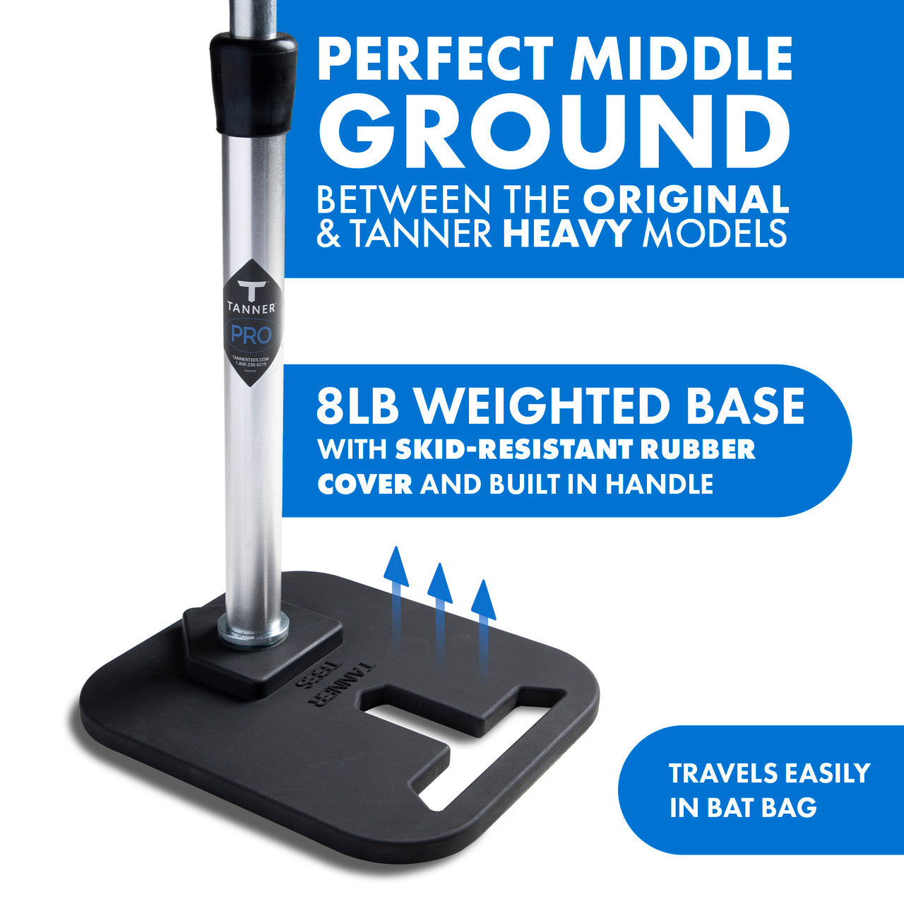 Tanner Tee Pro Weighted Batting Tee