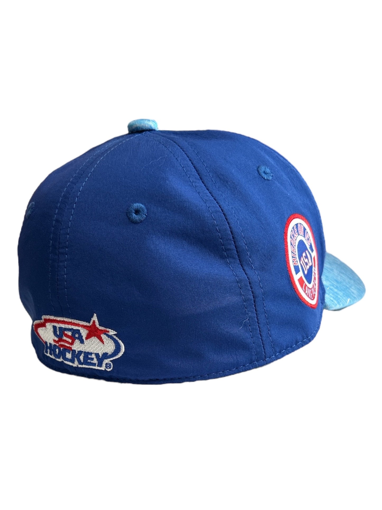 USA Hockey Official Licensed Blue Heather Cap