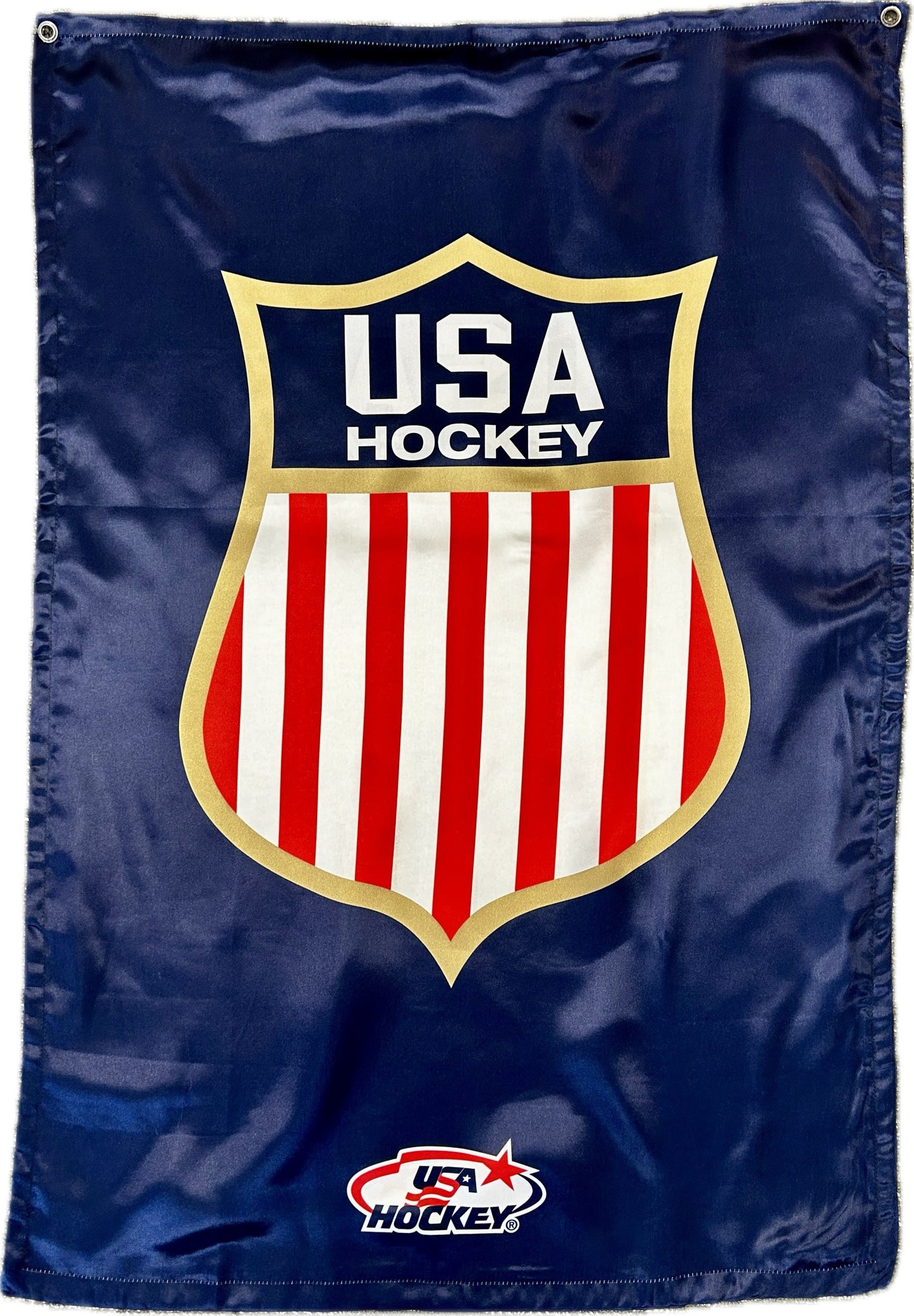 USA Hockey Shield Officially Licensed Logo Flag Size: 36" x 24"