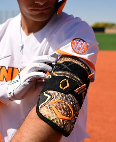 Evoshield PRO-SRZ 2.0 Batter's Double Strap Elbow Guard - RealTree Edge Camo