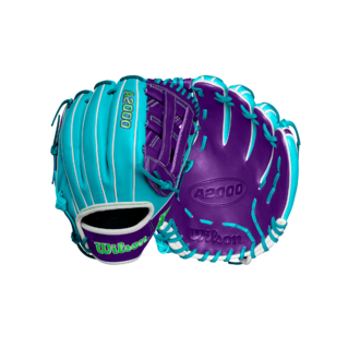 Wilson 2024 Winter A2000 DW5 Teal/Purple 12.00" Baseball Glove WBW10252212