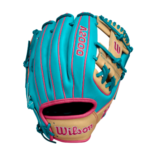 Wilson 2025 Spring A2000 1786 Teal/Blonde 11.50" Baseball Glove WBW102537115