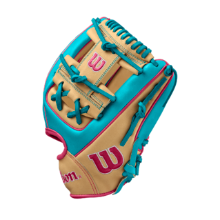 Wilson 2025 Spring A2000 1786 Teal/Blonde 11.50" Baseball Glove WBW102537115
